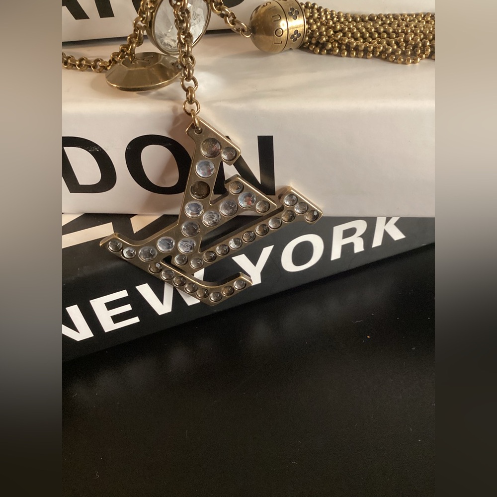 Authentic Louis Vuitton Monogram Tassel Caprice Key Holder/ Bag Charm With Box - Picture 8 of 8